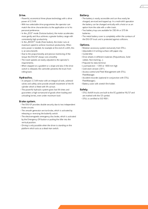 Ruční paletové vozíky Still EXU-SF 20