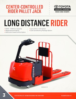 Nízkozdvižné vozíky se sedadlem pro řidiče Toyota 8HBC30