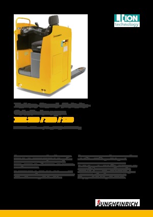 Nízkozdvižné vozíky se sedadlem pro řidiče Jungheinrich ESE 220