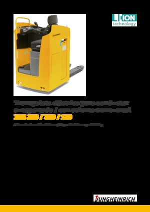 Nízkozdvižné vozíky se sedadlem pro řidiče Jungheinrich ESE 220