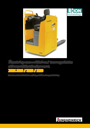 Nízkozdvižné vozíky se sedadlem pro řidiče Jungheinrich ESE 220