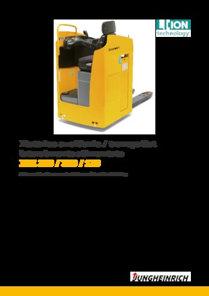 Nízkozdvižné vozíky se sedadlem pro řidiče Jungheinrich ESE 220