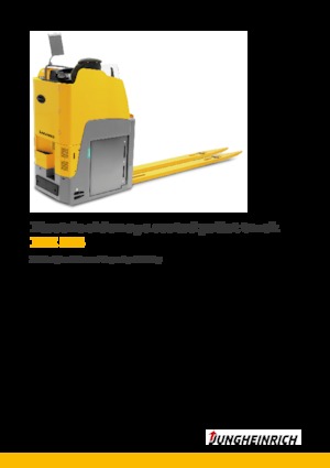 Nízkozdvižné vozíky se sedadlem pro řidiče Jungheinrich ESE 533