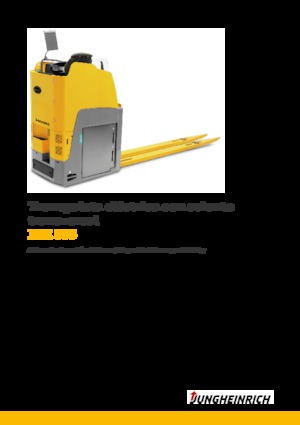 Nízkozdvižné vozíky se sedadlem pro řidiče Jungheinrich ESE 533