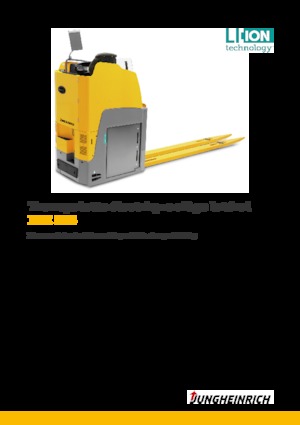 Nízkozdvižné vozíky se sedadlem pro řidiče Jungheinrich ESE 533