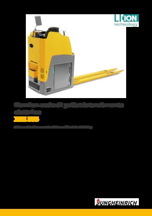 Nízkozdvižné vozíky se sedadlem pro řidiče Jungheinrich ESE 533