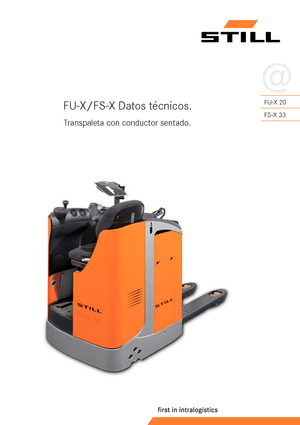 Nízkozdvižné vozíky se sedadlem pro řidiče Still FU-X 20