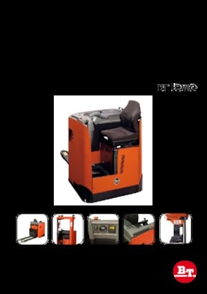 Nízkozdvižné vozíky se sedadlem pro řidiče BT LRE 200 