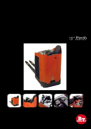 Nízkozdvižné vozíky se sedadlem pro řidiče BT LRE 300 