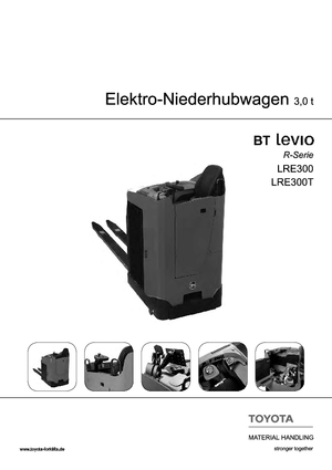 Nízkozdvižné vozíky se sedadlem pro řidiče BT LRE 300 