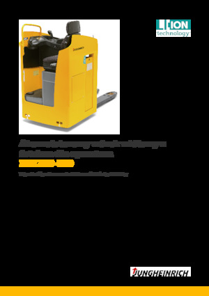 Nízkozdvižné vozíky se sedadlem pro řidiče Jungheinrich ESE 220