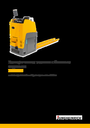 Nízkozdvižné vozíky se sedadlem pro řidiče Jungheinrich ESE 533