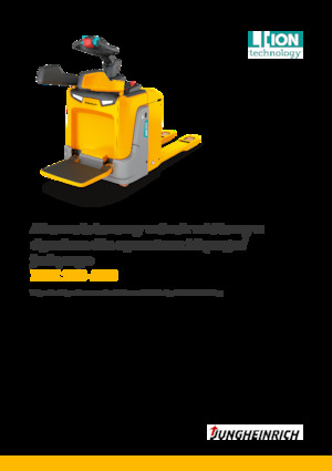 Nízkozdvižné vozíky s plošinou pro řidiče Jungheinrich ERE 230