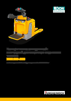 Nízkozdvižné vozíky s plošinou pro řidiče Jungheinrich ERE 230