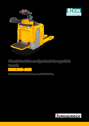 Nízkozdvižné vozíky s plošinou pro řidiče Jungheinrich ERE 230