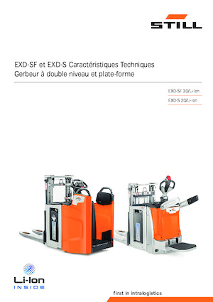 Ruční paletové vozíky Still EXD-SF 20