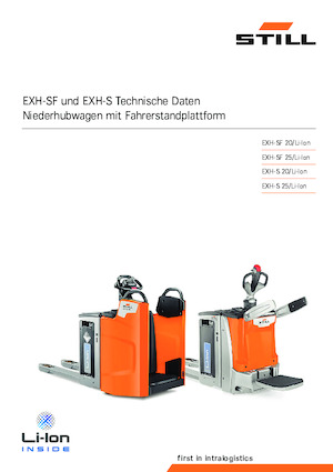 Ruční paletové vozíky Still EXH-SF 20