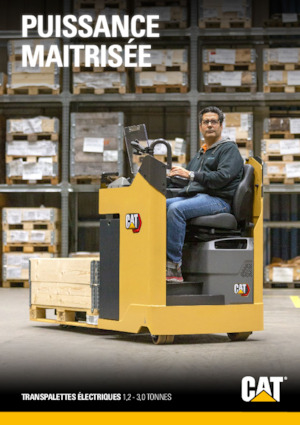 Nízkozdvižné vozíky s plošinou pro řidiče Caterpillar NPR30N2