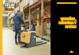 Nízkozdvižné vozíky s plošinou pro řidiče Caterpillar NPV20QL