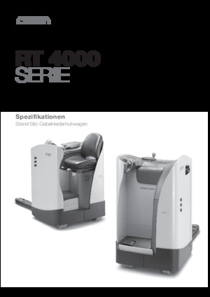 Nízkozdvižné vozíky s plošinou pro řidiče Crown RT 4020-2.0