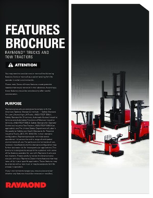 Nízkozdvižné vozíky s plošinou pro řidiče RAYMOND 8410