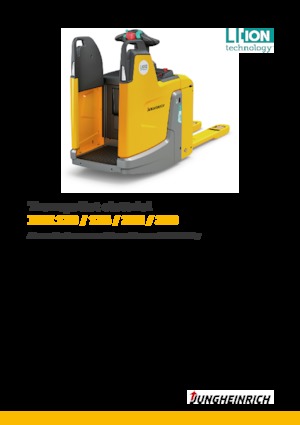 Nízkozdvižné vozíky s plošinou pro řidiče Jungheinrich ERE 120