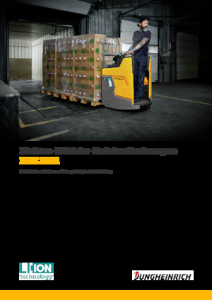 Nízkozdvižné vozíky s plošinou pro řidiče Jungheinrich ERE 225i