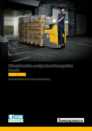 Nízkozdvižné vozíky s plošinou pro řidiče Jungheinrich ERE 225i