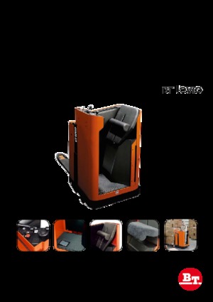 Nízkozdvižné vozíky s plošinou pro řidiče BT LSE 200 