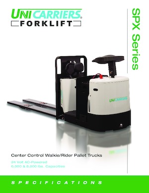 Vychystávací vozíky UniCarriers SPX60B