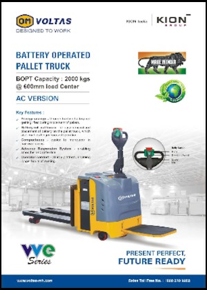 Nízkozdvižné vozíky s plošinou pro řidiče OM VVE BOPT 2T