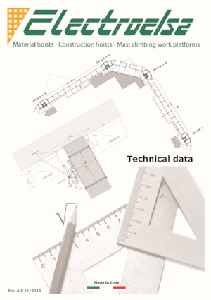 Stavební výtahy Electroelsa ELSA H20