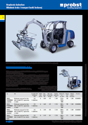Stroje na pokládku dlažby Probst VM-X-PAVERMAX comfort