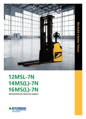 Ruční paletové vozíky Hyundai 16 MS 7 N