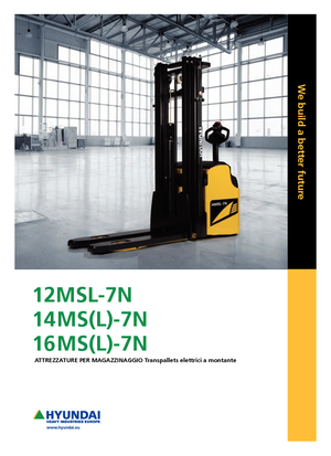 Ruční paletové vozíky Hyundai 16 MS 7 N