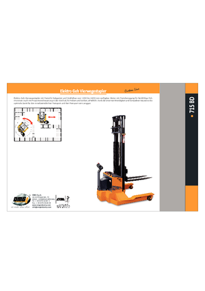 Ruční paletové vozíky OMG 715 BD