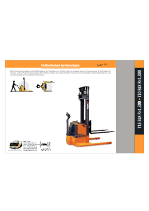 Ruční paletové vozíky OMG 715 BLK 1300