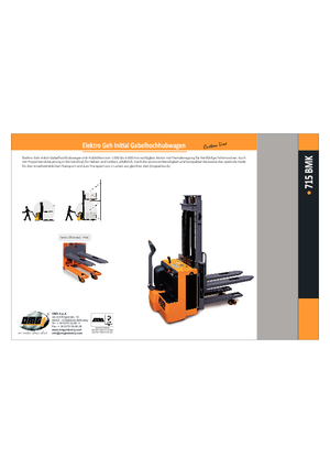 Ruční paletové vozíky OMG 715 BMK