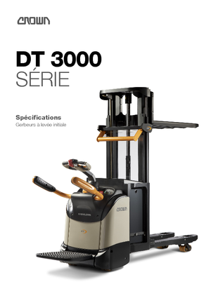Ruční paletové vozíky Crown DT 3040-2.0 TL