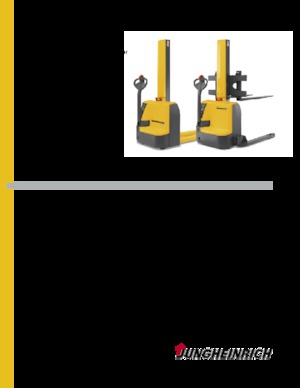 Ruční paletové vozíky Jungheinrich EMC B10