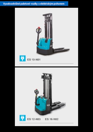 Ruční paletové vozíky Baoli ES 16-N02