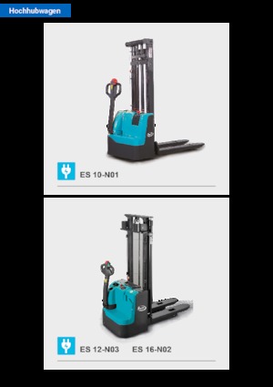 Ruční paletové vozíky Baoli ES 16-N02