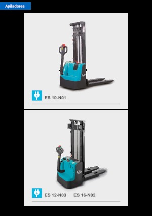 Ruční paletové vozíky Baoli ES 16-N02