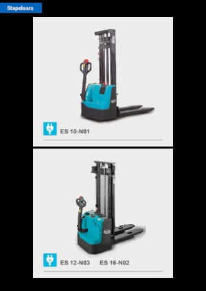 Ruční paletové vozíky Baoli ES 16-N02