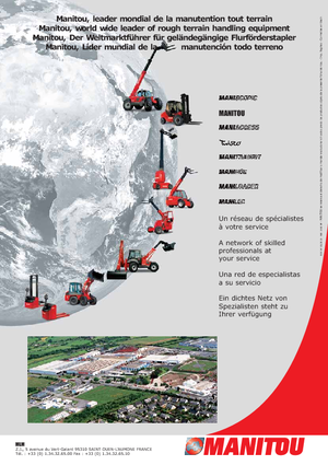 Ruční paletové vozíky Manitou ES 410