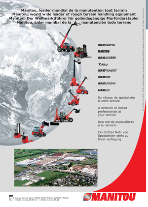 Ruční paletové vozíky Manitou ES 711 GPF