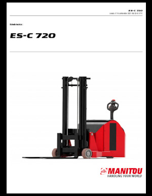 Ruční paletové vozíky Manitou ES C-720