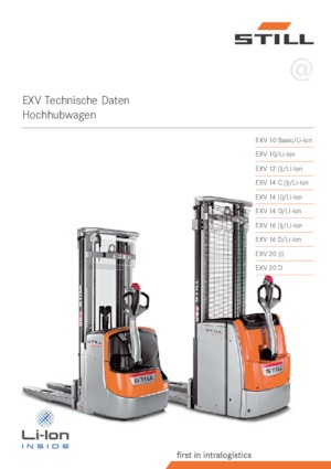 Ruční paletové vozíky Still EXV 14 C