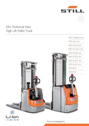 Ruční paletové vozíky Still EXV 14 D