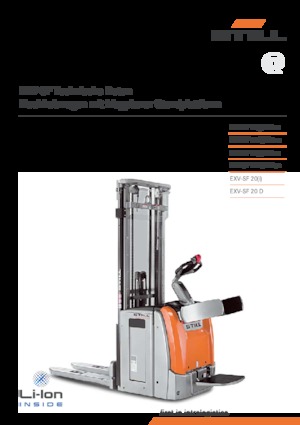 Ruční paletové vozíky Still EXV-SF 16i